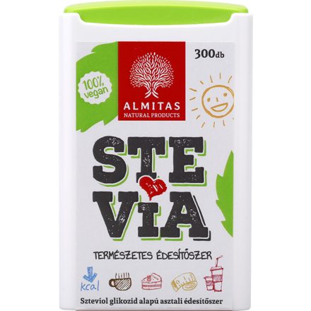 Almitas Stevia Tabletta 300 db