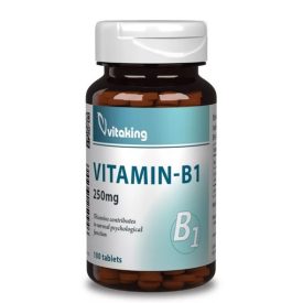 Vitaking B-1 vitamin 250mg - Tiamin (100 db) Tabl.