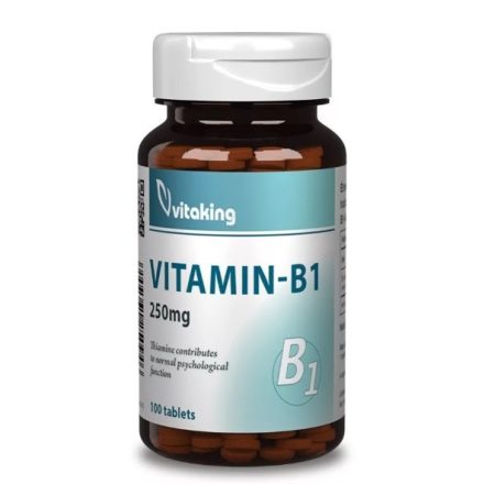 Vitaking B-1 vitamin 250mg - Tiamin (100 db) Tabl.