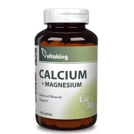 Vitaking Kalcium - Magnézium 500/250mg (100 db) Tabl.