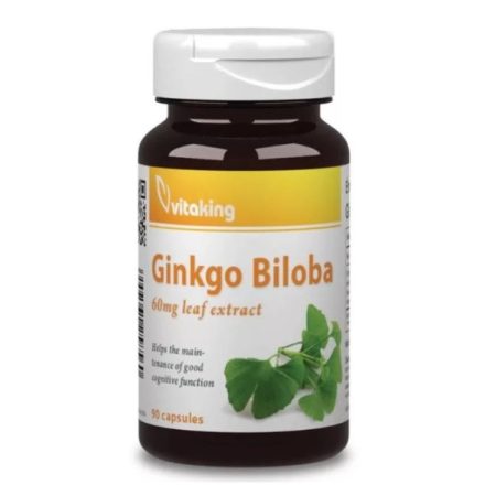 Vitaking Ginkgo Biloba 60mg (90 db) Kapsz.