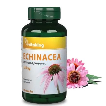 Vitaking Echinacea (Bíbor Kasvirág) Kivonat 250mg (90 db) Kapsz.