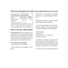 Vitaking Máriatövis 500mg (80 db) Kapsz.