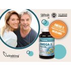 Vitaking Omega-3 1200mg EPA 216/DHA 144 (90 db) Gélkapsz.