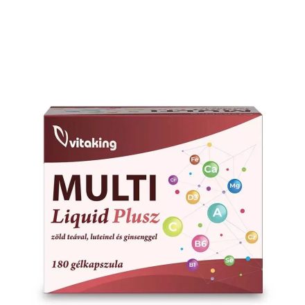 Vitaking Multi Liquid Plusz – (180) Gélkapsz.