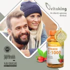Vitaking C-Vitamin 1000mg Csipkebogyóval (100 db) Tabl. 