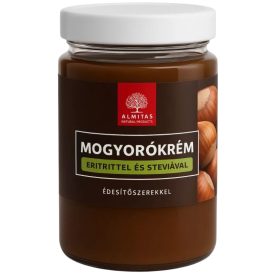Almitas Mogyorókrém 350g, édesítőszerekkel