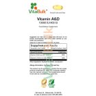 Vitalbulk A & D vitamin 10000IU/400IU, 100 kapszula - 22g