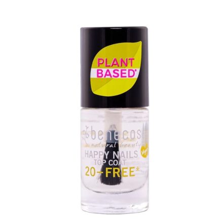 benecos natúr körömlakk - crystal (fedőlakk) 5ml