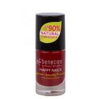 benecos natúr körömlakk - cherry red 5ml