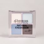 benecos natúr négyrészes szemhéjpúder - "true blue 004" - 4,8g