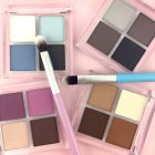 benecos natúr négyrészes szemhéjpúder - "true blue 004" - 4,8g