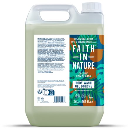 Faith in Nature tusfürdő Kókusz (5 liter)