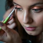 benecos színes - Ferde szőrzetű ecset (világos zöld)