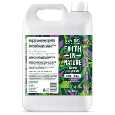 Faith in Nature Kondicionáló Levendula és Geránium (5 liter)