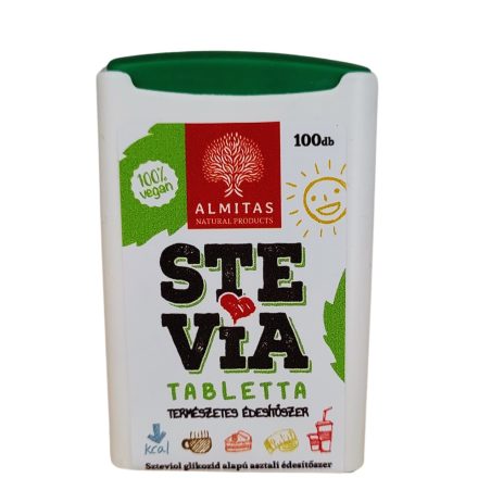 Almitas Stevia Tabletta 6g /100 db/