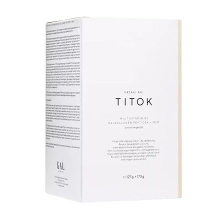 TITOK Multivitamin és Halkollagén Peptidek + MSM (30 adag, 300g)