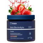 Trace Minerals Keto elektrolit por, cukormentes, eper-limonádé ízesítésben (369g)