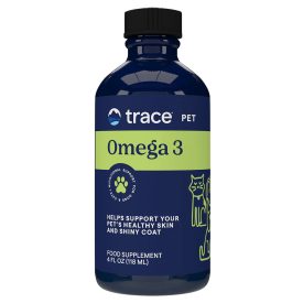  Trace Minerals Pet Omega 3 – Folyékony étrend-kiegészítő házi kedvenceknek 118ml