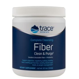  Trace Minerals Teljeskörű tisztító rost komplex probiotikumokkal (240g)