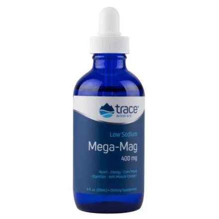 Trace Minerals Mega-Mag 400mg, (118ml)