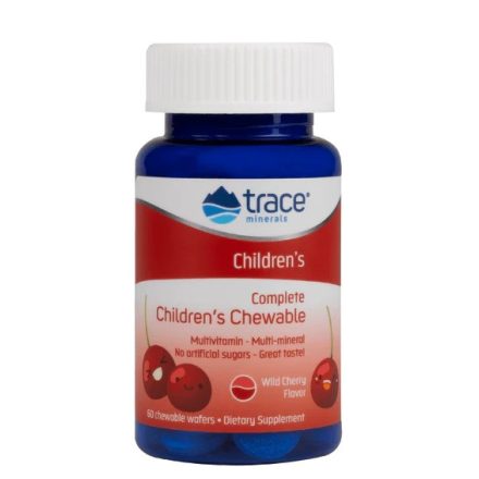 Trace Minerals Multivitamin rágótabletta gyermekeknek (60 db)