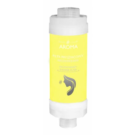 Aromaterápiás Zuhanyszűrő C-vitaminnal és illóolajokkal - Citrom illatban