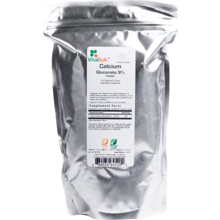 Vitalbulk Kalcium Glükonát 9% - 453g