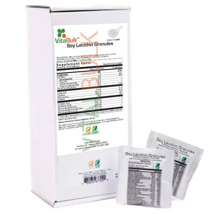 Vitalbulk Szójalecitin Granulátum csomag - 30 darabos doboz