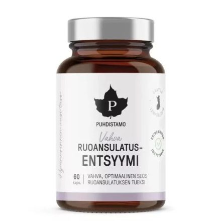 PUHDISTAMO Erőteljes Emésztő Enzim 60 kapsz. 51g