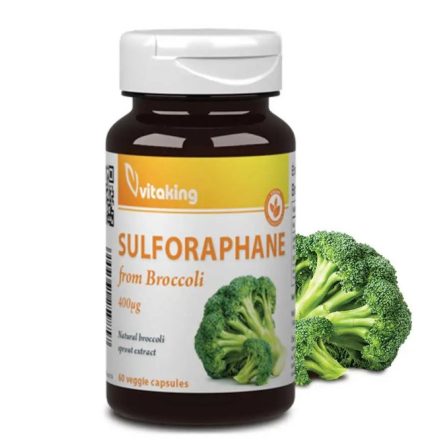 Vitaking Brokkoli Kivonat 4mg (400 Μg Szulforafán) (60 db) Vegán Kapsz. 