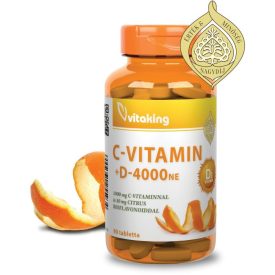 Vitaking C-1000+D-4000 Komplex (90 db) Tabl.