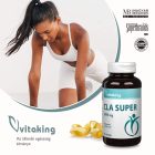 Vitaking CLA Super – Konjugált Linolsav (60 db) Gélkapsz.
