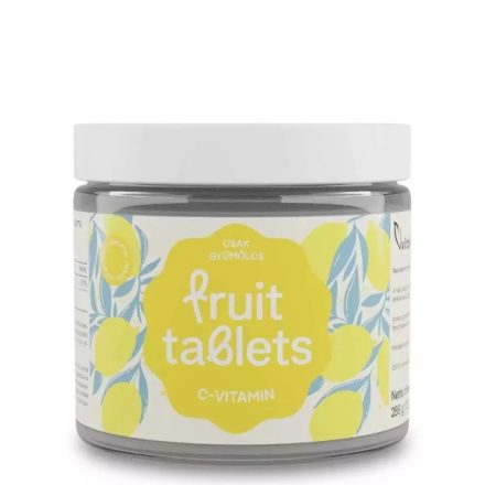 Vitaking C-Vitamin Fruit Tablets Gyümölcsökből (130 db) Tabl. 