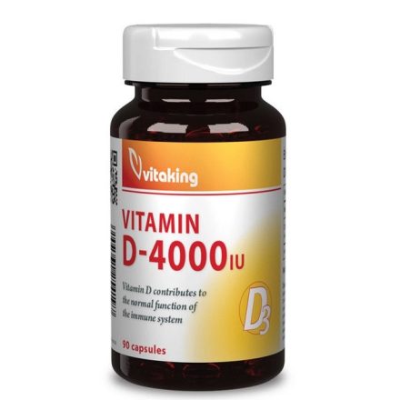 Vitaking D-4000 vitamin (90 db) Kapsz.