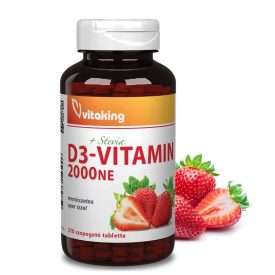Vitaking Epres D3-vitamin 2000 NE (210) rágótabl.