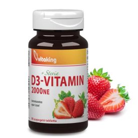 Vitaking Epres D3-vitamin 2000 NE (90) rágótabl.