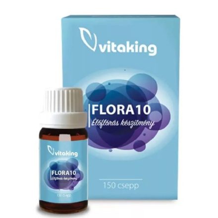 Vitaking FLORA10 Élőflórás Készítmény (150 Csepp)
