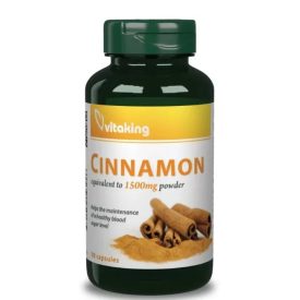 Vitaking Fahéj Kéreg Kivonat 375mg (90 db) Kapsz. 