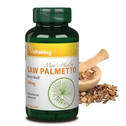 Vitaking Fűrészpálma (Saw Palmetto) 540mg (90 db) Kapsz. 
