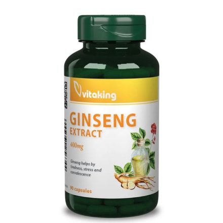 Vitaking Ginzeng Kivonat 400mg (90 db) Kapsz.