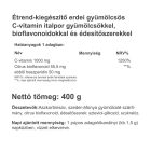 Vitaking Instant Supreme C-vitamin por (+Bioflav.) Szeder Íz (400 g)