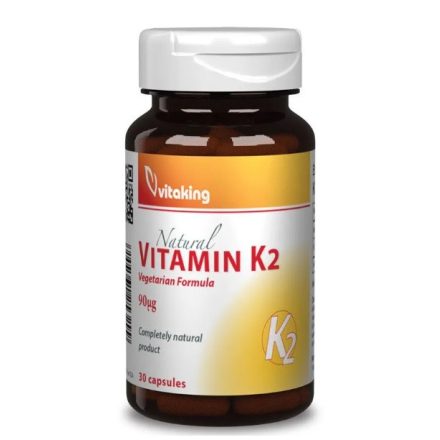 Vitaking K2 vitamin 90 mcg (30 db) Kapsz.