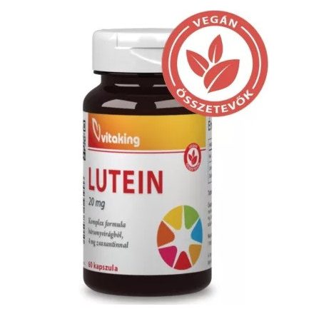Vitaking Lutein 20mg + 4mg Zeaxantin (60 db) Gélkapsz.