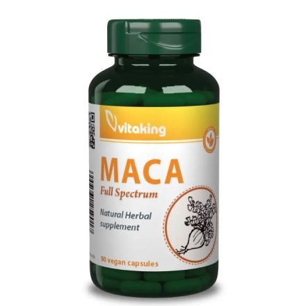 Vitaking Maca Gyökér 500mg (90 db) Vegán Kapsz.