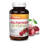 Vitaking Meggyes Gyerek Multivitamin (90 db) Rágótabl.