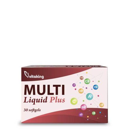 Vitaking Multi Liquid Plusz – (30) Gélkapsz.