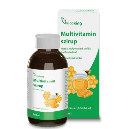Vitaking Multivitamin Szirup Méhpempővel 100 ml