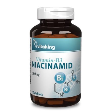 Vitaking Niacinamid (B3-Vitamin) 500mg (100 db) Tabl.