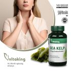 Vitaking Sea Kelp (Jód) Nyomelem (90 db) Tabl. 